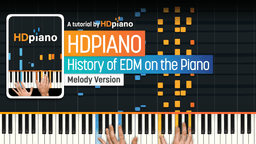 History of EDM on the Piano